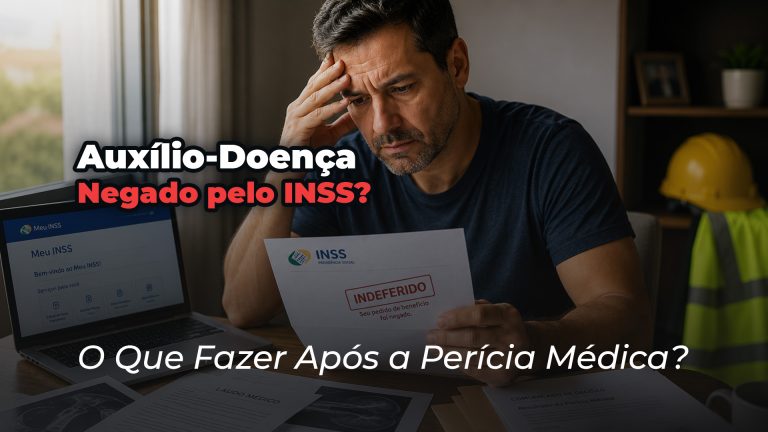 início 4 auxílio-doença negado pelo inss durante perícia médica de segurado